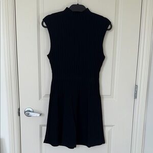 Theory Sleeveless Combo Mini Dress